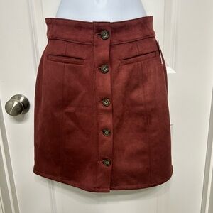 Button Up Skirt